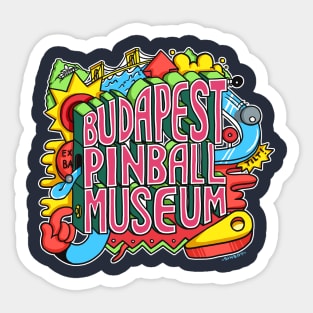 Budapest Pinball Museum Sticker